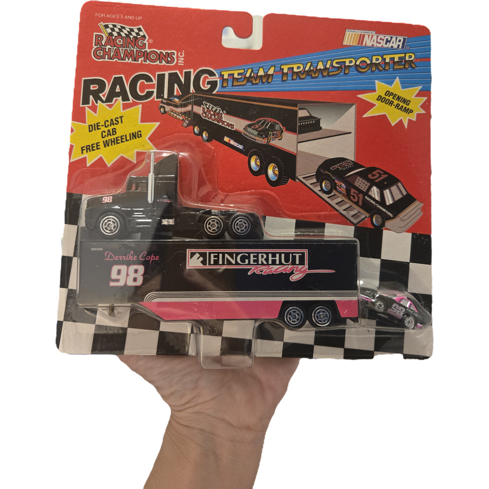 Derrike Cope #98 Fingerhut Racing Champions Transporter Rig 1994 Hauler